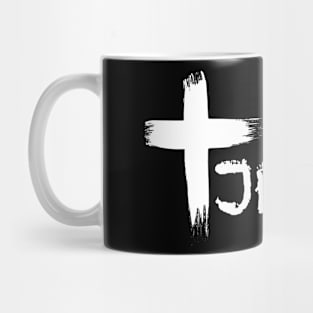 Jesus and the cross Mug